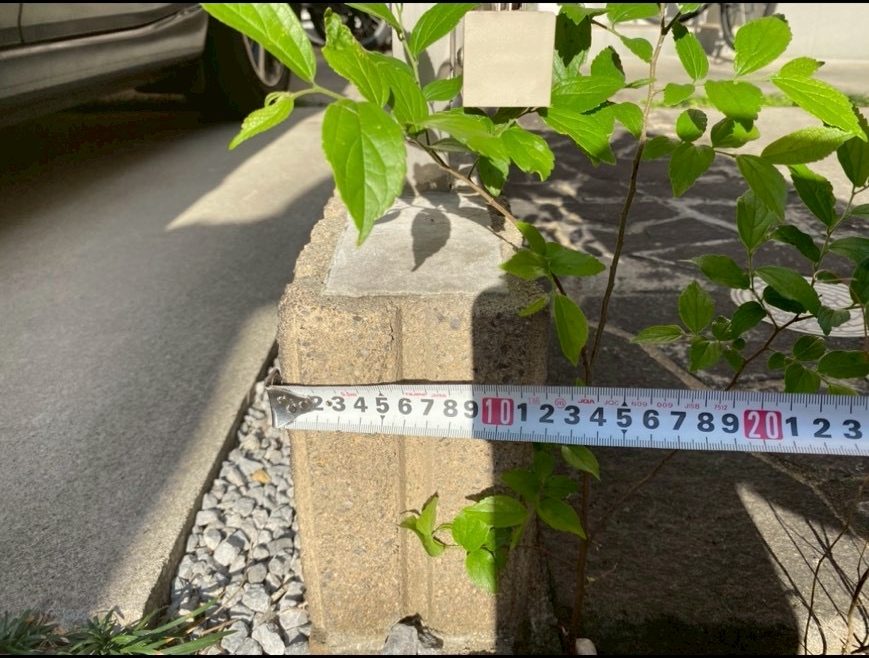 寸法をはかる